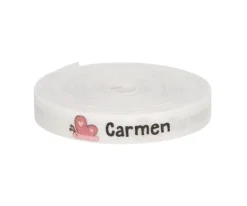 Cinta Marca Prendas Personalizada Mariposa