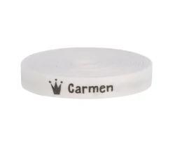 Cinta Marca Prendas Personalizada Corona Ref.03