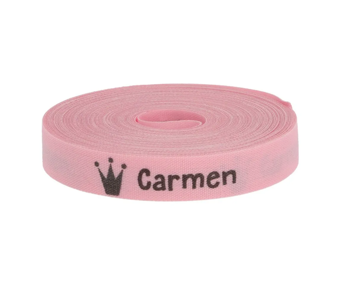 Cinta Marca Prendas Personalizada Corona Ref.03