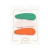 Clips para Pelo Snap Emerald/Blush Bloom/Cajun Blossom
