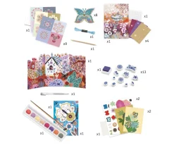 Cofre Multiactividades Creativas de Papel Flower