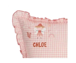 Cojín con Volantes Vichy Wild Fairies Personalizado