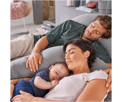 Cojín Lactancia y Maternidad The Original Theraline Green-Grey