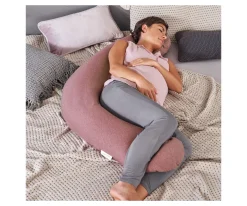 Cojín Lactancia y Maternidad The Original Theraline Blau-Grau