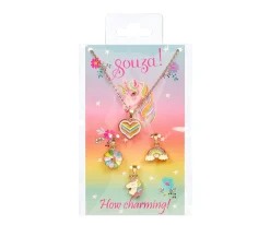Collar Unicornio + 3 Charms