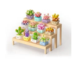 Construcción Mini KOCO Planta Suculenta Sedum 117 Piezas