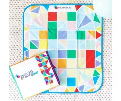 Contenedor Magna-Tiles y Tapete de Juego Interactivo