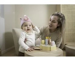 Corona Cumplaños con Números Rosa