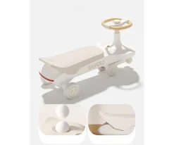 Correpasillos Patín Bravold Long Rider con Luz,Música y Ruedas Silenciosas Moca