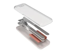 Cubiertos Acero Inoxidable Rose Moka