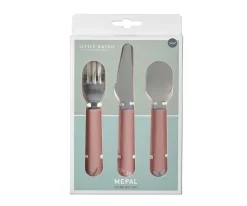 Cubiertos Infantiles Mio Flores y Mariposas