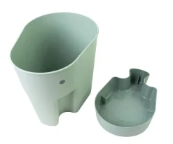 Cubo Organizador Juguetes de Baño Verde Eucalipto