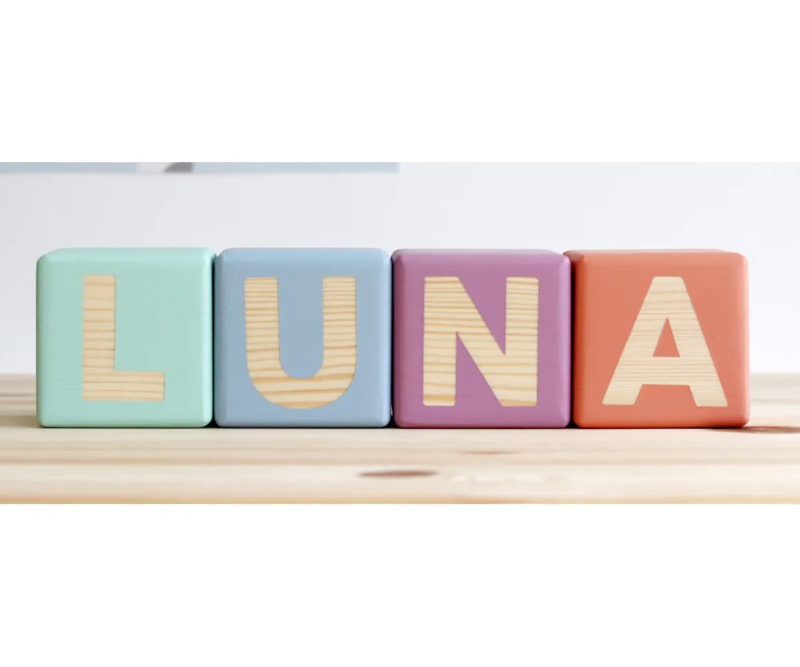 Cubos de Madera Personalizados