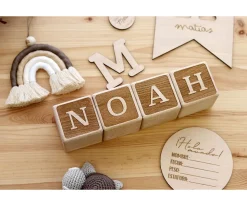 Cubos de Madera Premium Personalizados