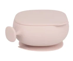 Cuenco de Silicona con Tapa Blush