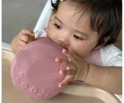 Cuenco de Silicona con Tapa y Ventosa Rasberry