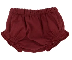 Culotte Popelín Granate para Muñeco Soft