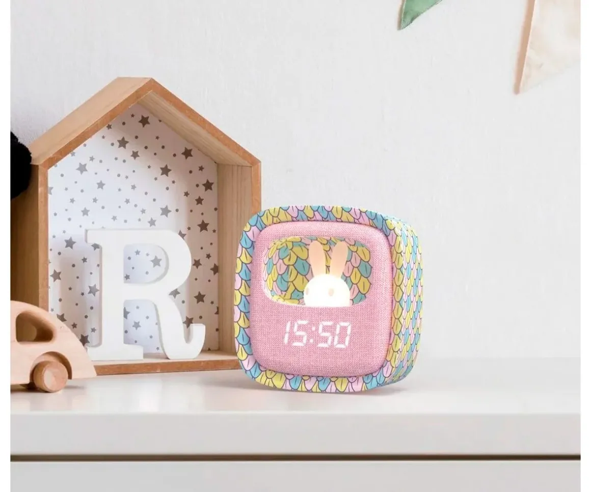 Despertador y Luz Nocturna Billy Rainbow Mermaid
