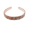Diadema Boutique Gummy Glitter Ocre