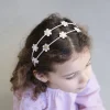 Diadema Doble Daisy Alice Dorado