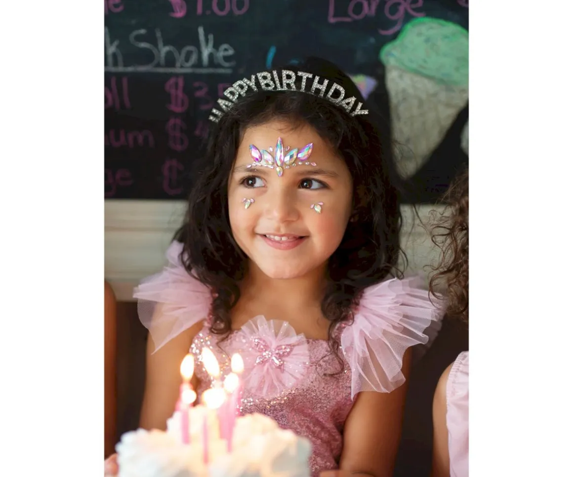 Diadema Happy Birthday Diamantes