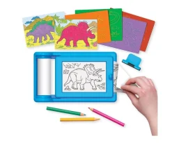 Dinosaur Rub Art studio