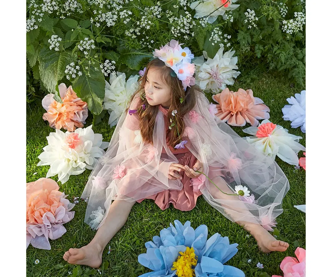 Disfraz Capa Flowers