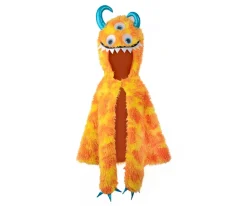 Disfraz Capa Giggle The Monster Orange/Yellow, T. 4-6años
