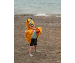 Disfraz Capa Giggle The Monster Orange/Yellow, T. 4-6años