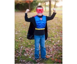Disfraz Capa Reversible Superhéroe 4-6 años