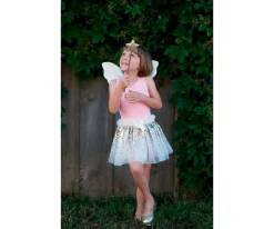 Disfraz Hada Lentejuelas Doradas 4-6 Años