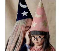 Disfraz Mago Terciopelo Rosa