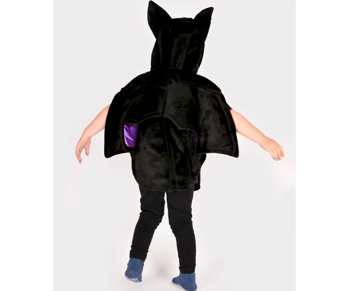 Disfraz MiniCapa Murciélago T.1-4 años