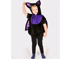 Disfraz MiniCapa Murciélago T.1-4 años