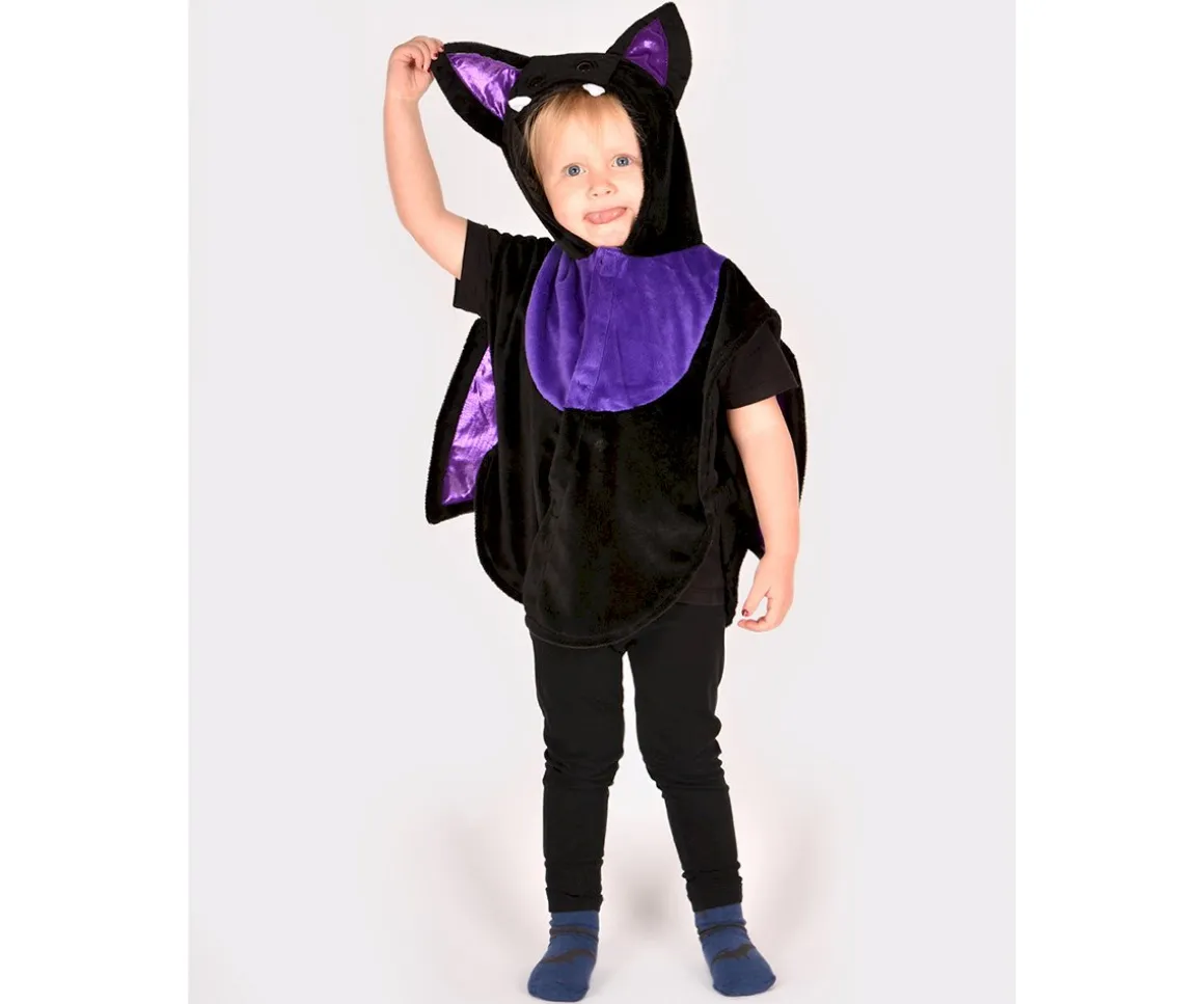Disfraz MiniCapa Murciélago T.1-4 años