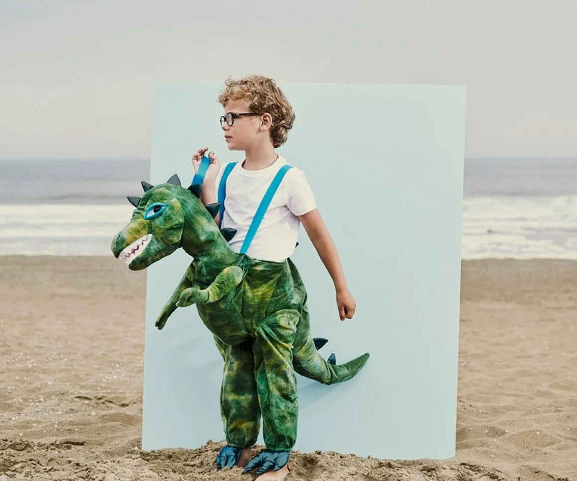 Disfraz para Montar Tyrannosaurus 5-6 años