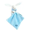 Doudou Conejito Azul Personalizable en Cajita Floral