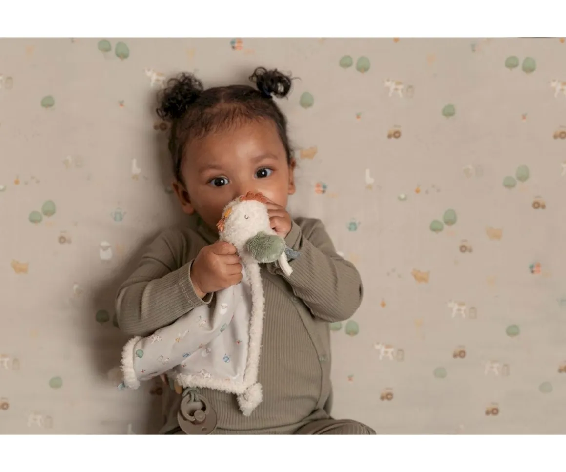 Doudou Gallina Little Farm Personalizable