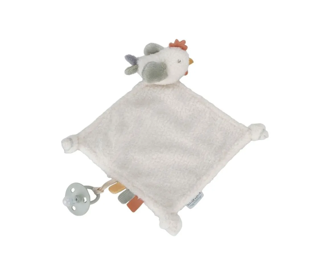 Doudou Gallina Little Farm Personalizable