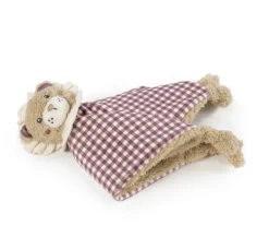 Doudou León Gala Cerise Personalizable