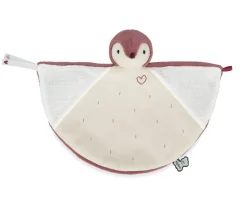 Doudou Pingüino Rosa