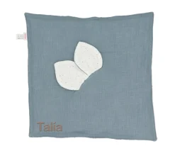 Doudou Rainbow Dots Azul Personalizable