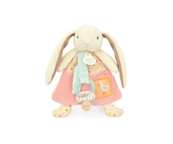 Doudou Sujetachupetes Lapin Ciboulette Personalizable