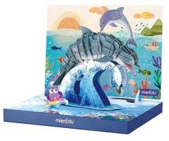 Eco 3D Puzzle Delfín