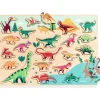 Encajable Puzzle Dinosaurios