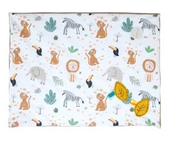 Enrollagateo Impermeable Tucán con Espejo, Arco y Muñecos Sensoriales