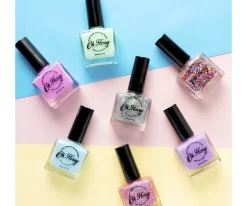 Esmalte de Uñas Brillo Pink Glitter