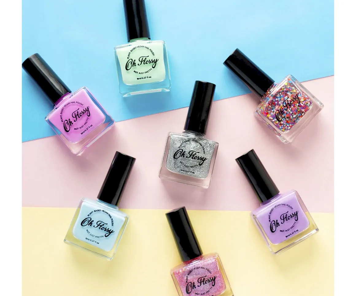 Esmalte de Uñas Brillo Pink Glitter