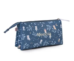 Estuche 3 Compartimentos Magical Forest Personalizable