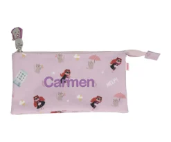 Estuche con 3 Compartimentos Fantastic Girl Personalizable